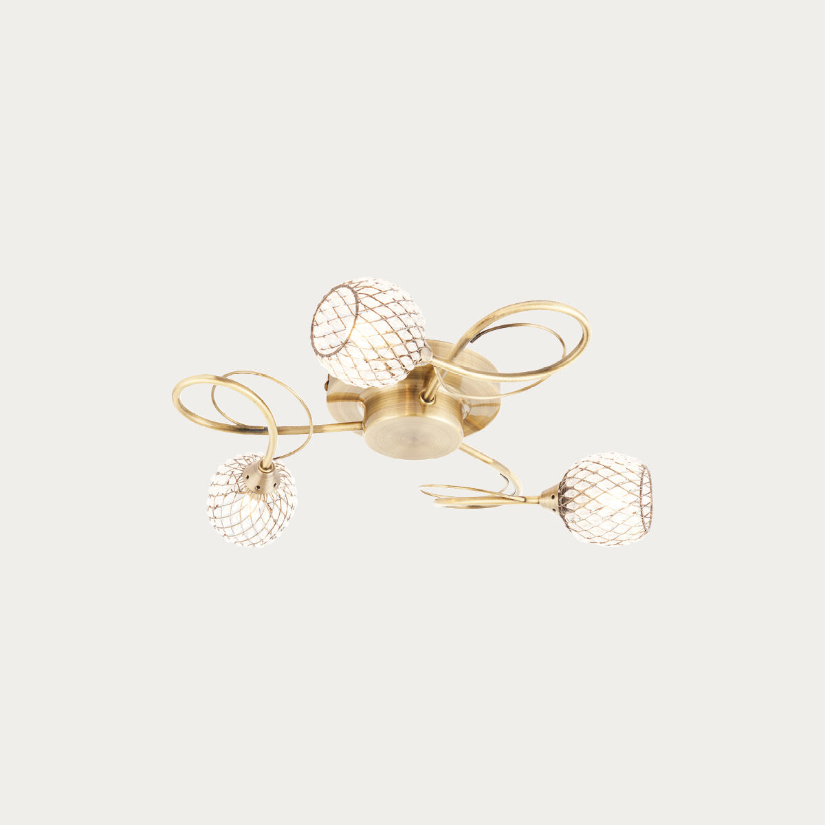 Antique brass plate & antique brass wire