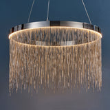 Chrome plate & silver effect chain