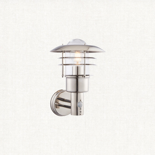 Polished stainless steel