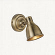 Antique brass plate