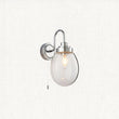 Clear glass & chrome plate
