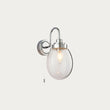 Clear glass & chrome plate