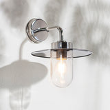 Polished stainless steel