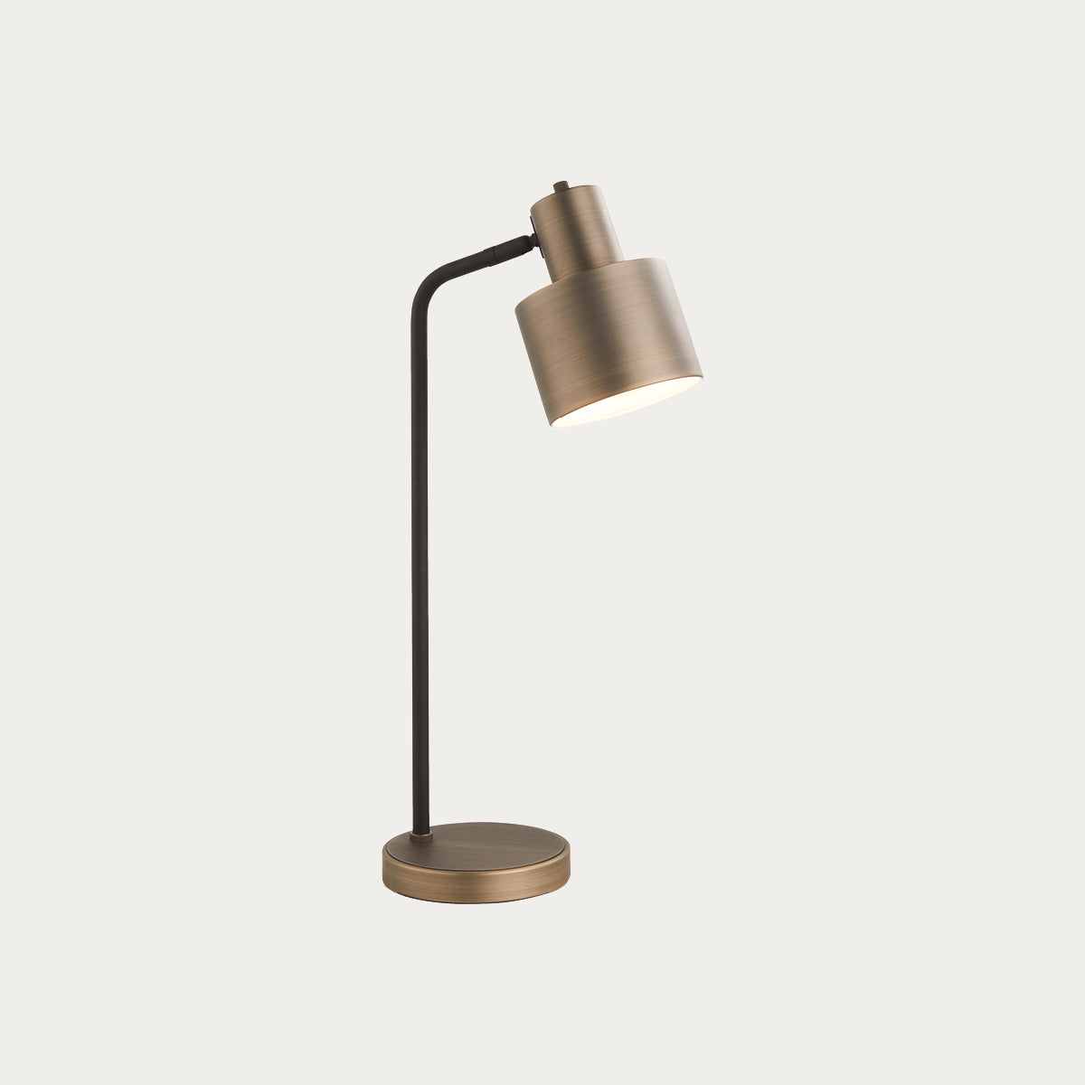 Antique bronze plate & matt black