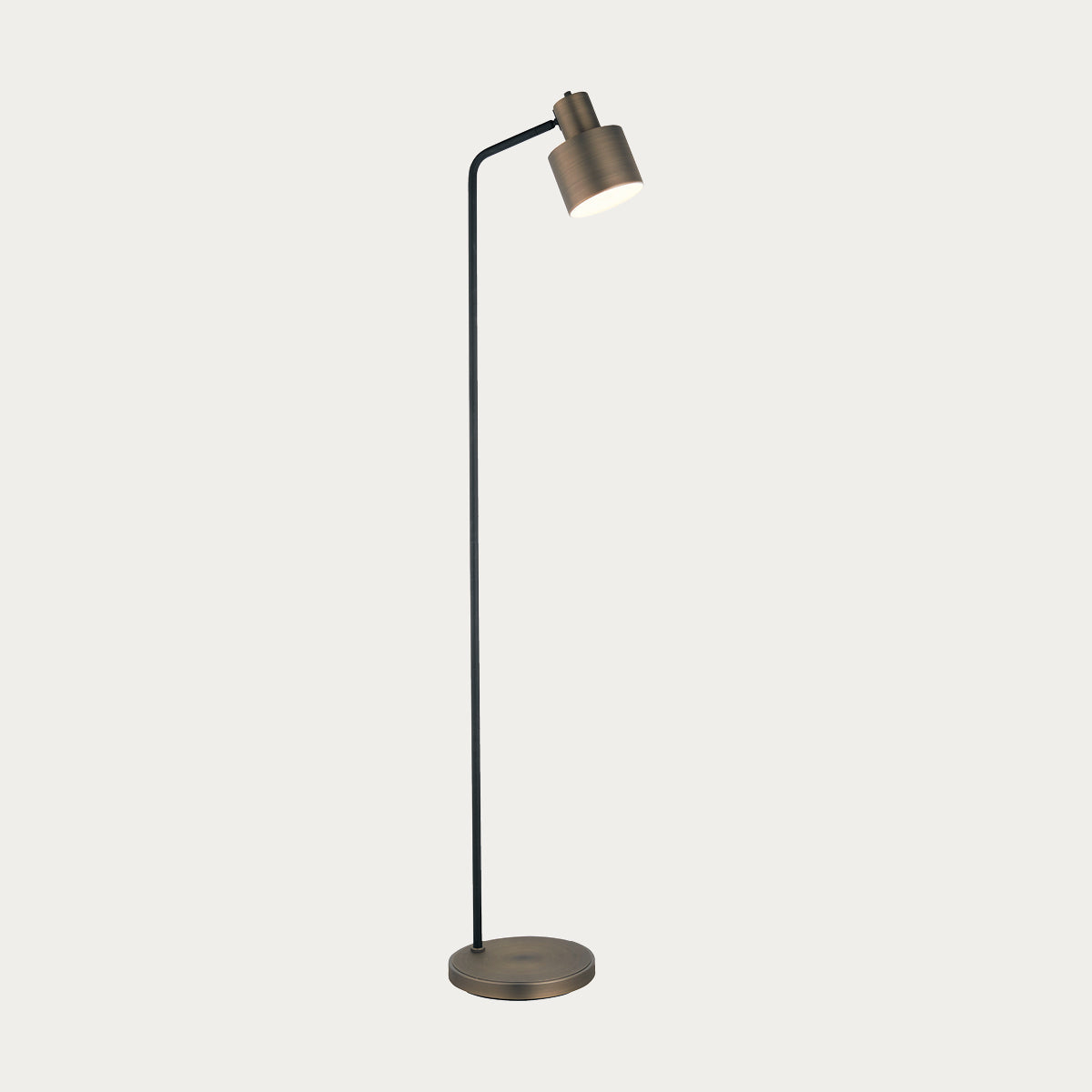 Antique bronze plate & matt black