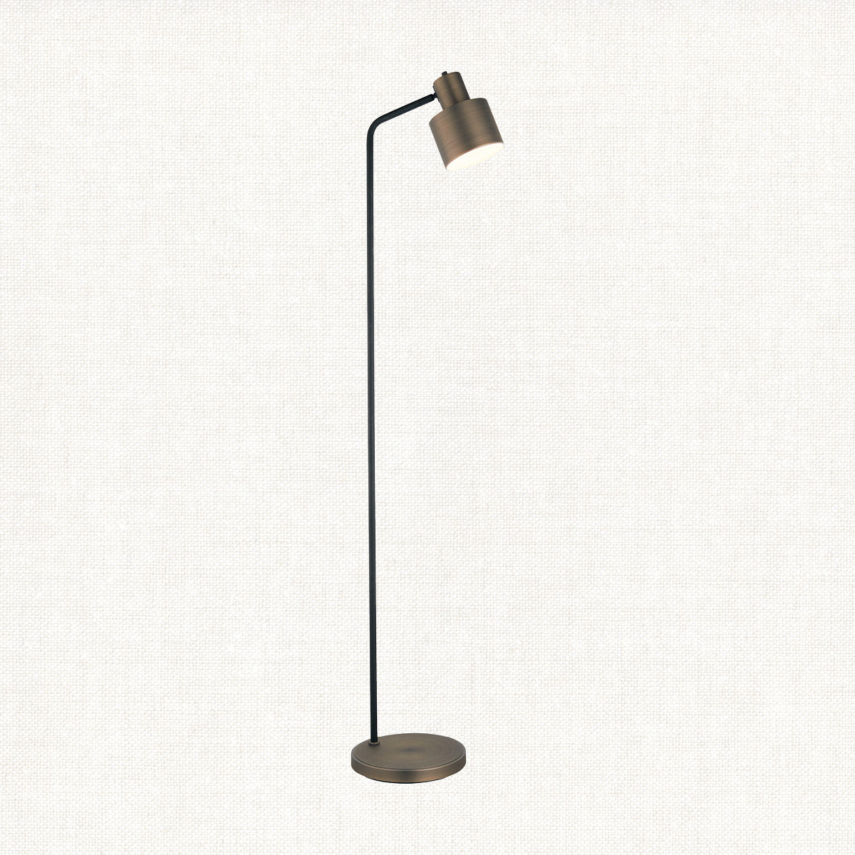 Antique bronze plate & matt black
