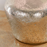 Pearl ombre foil & vintage white linen