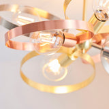 Brushed brass, nickel & copper plate