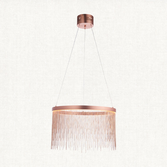 Brushed copper plate & copper