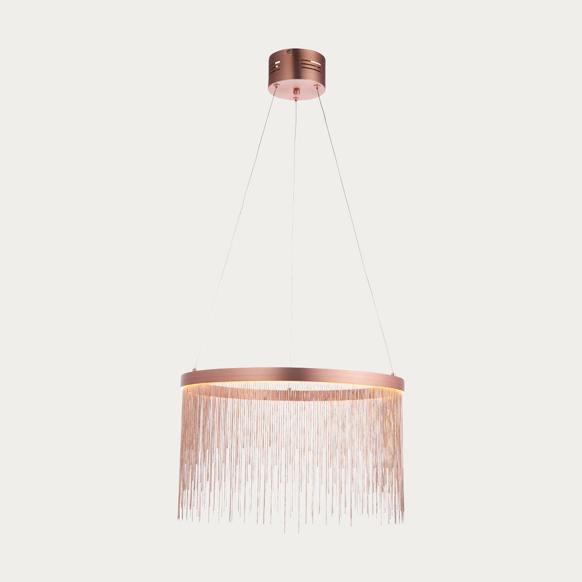 Brushed copper plate & copper