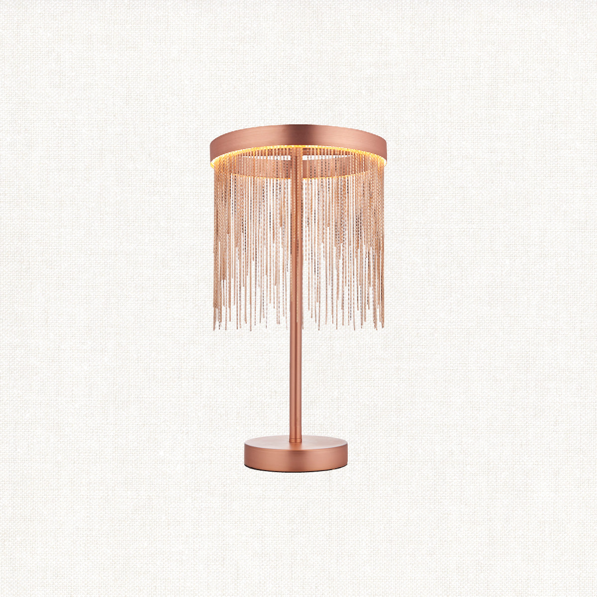 Brushed copper plate & copper