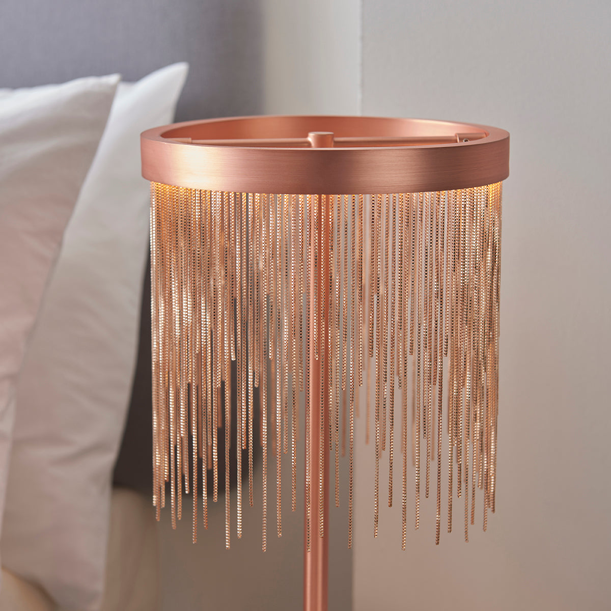 Brushed copper plate & copper