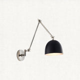 Polished nickel plate & matt black