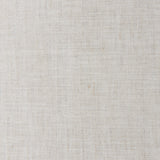 Brushed chrome plate & natural linen