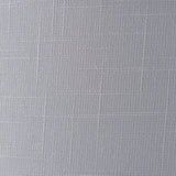 Bright nickel plate & charcoal fabric