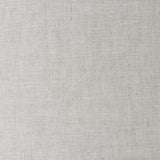 Brushed chrome plate & natural linen