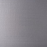 Bright nickel plate & charcoal fabric