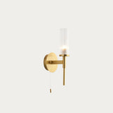 Satin brass plate & clear ribbed glass
