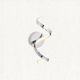 Chrome plate & white silicone