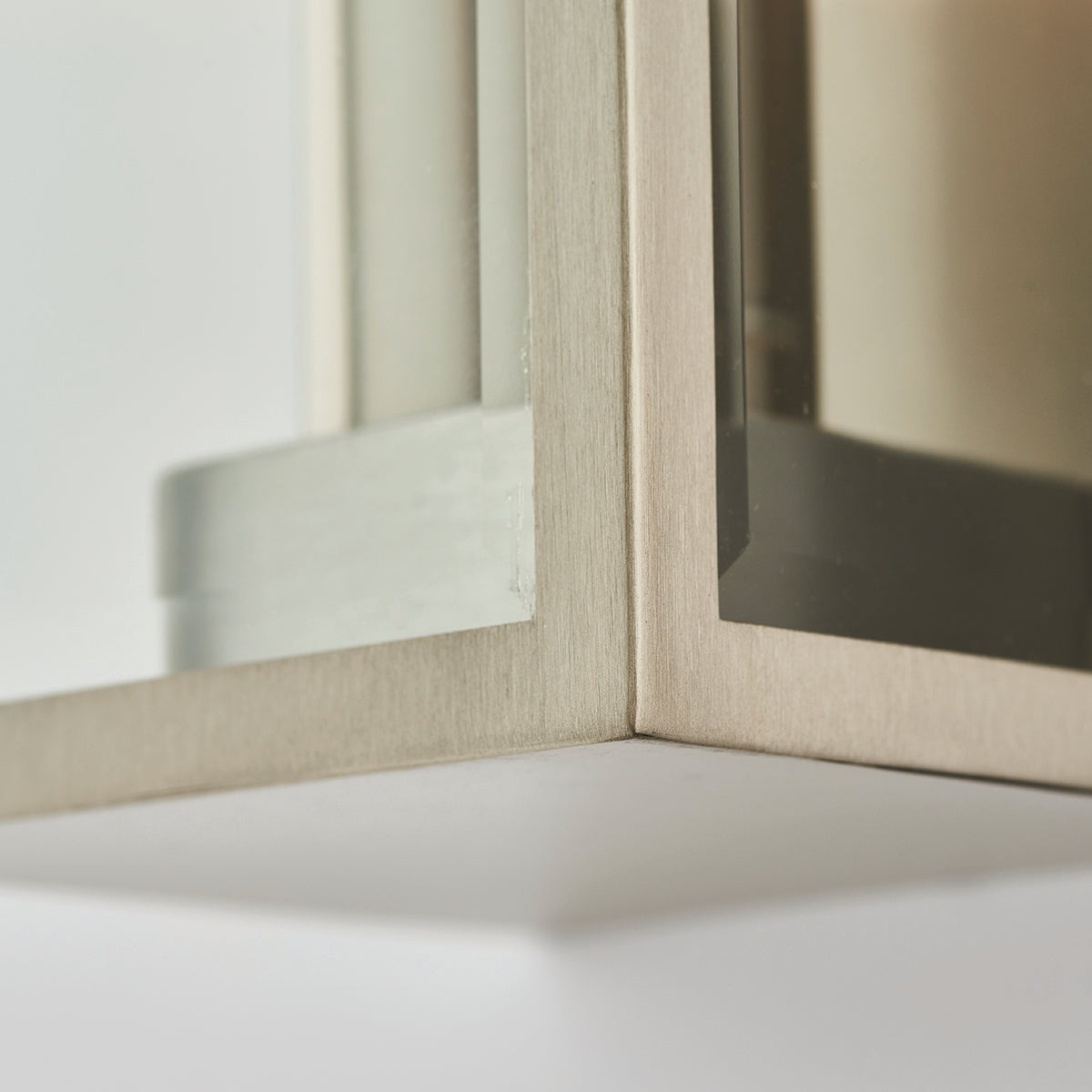 Brushed stainless steel