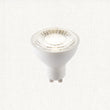 Matt white plastic & clear prismatic