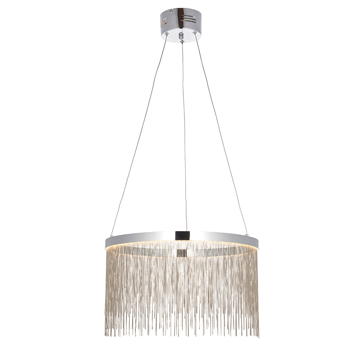 Chrome plate & silver effect chain