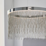 Chrome plate & silver effect chain