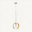 Brushed brass, nickel & copper plate