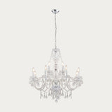 Clear acrylic & chrome plate