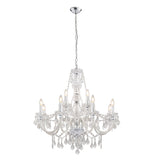 Clear acrylic & chrome plate