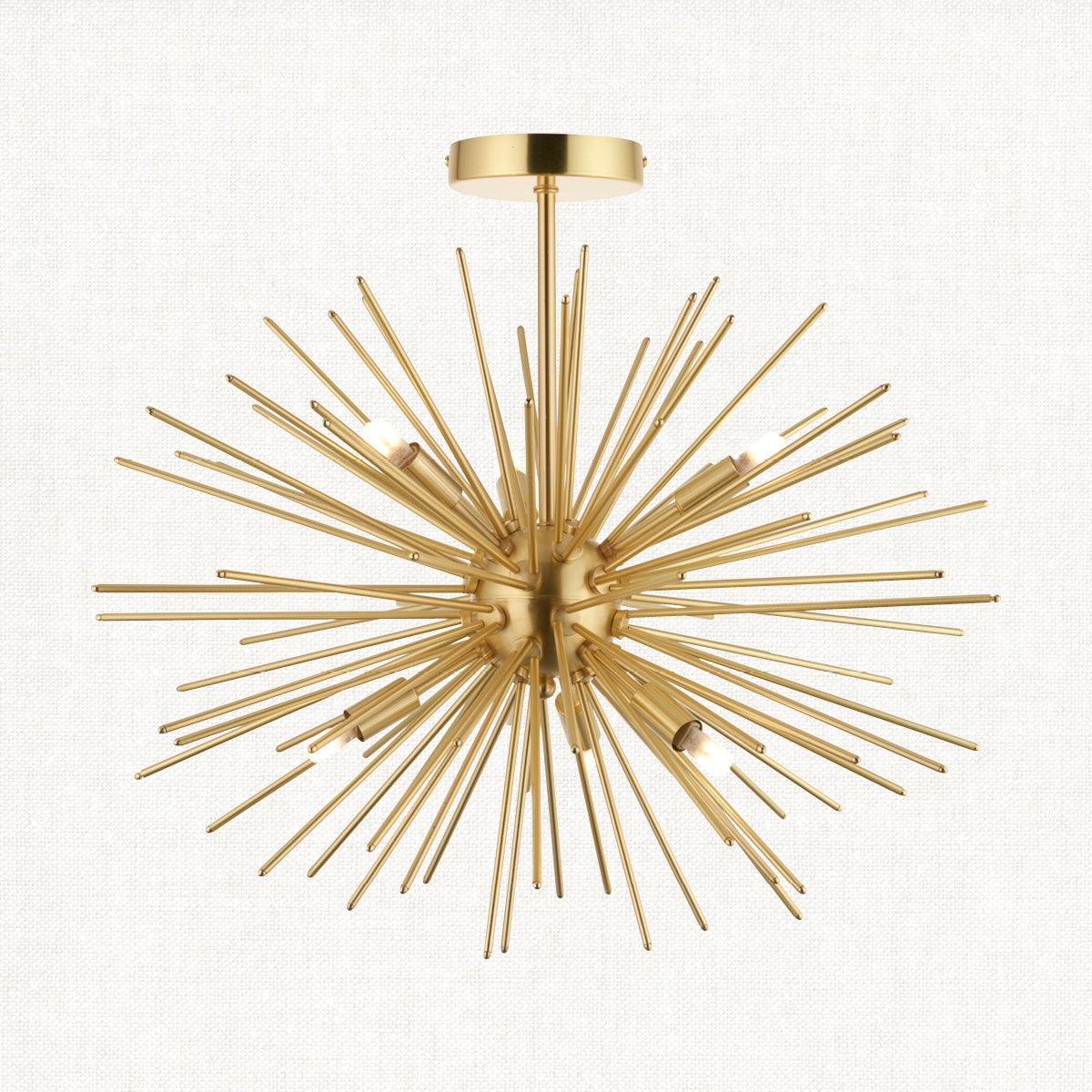 Satin brass plate