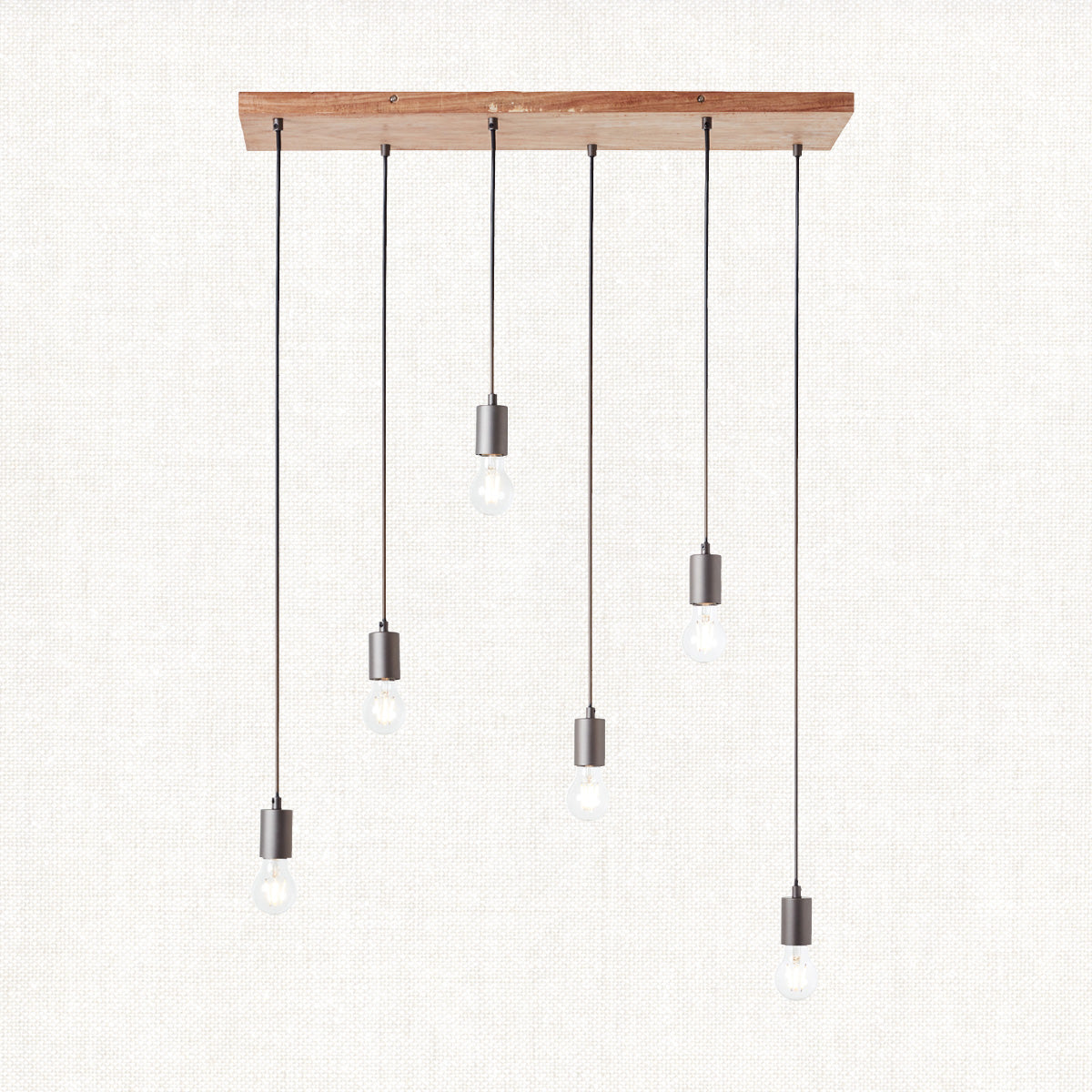 Oak stained plywood & anthracite