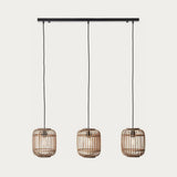 Natural bamboo, plywood & matt black paint