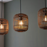 Natural bamboo, plywood & matt black paint