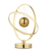 Gold effect plate with clear & gold glass