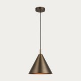 Brushed antique bronze plate
