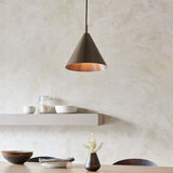 Brushed antique bronze plate