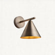 Brushed antique bronze plate