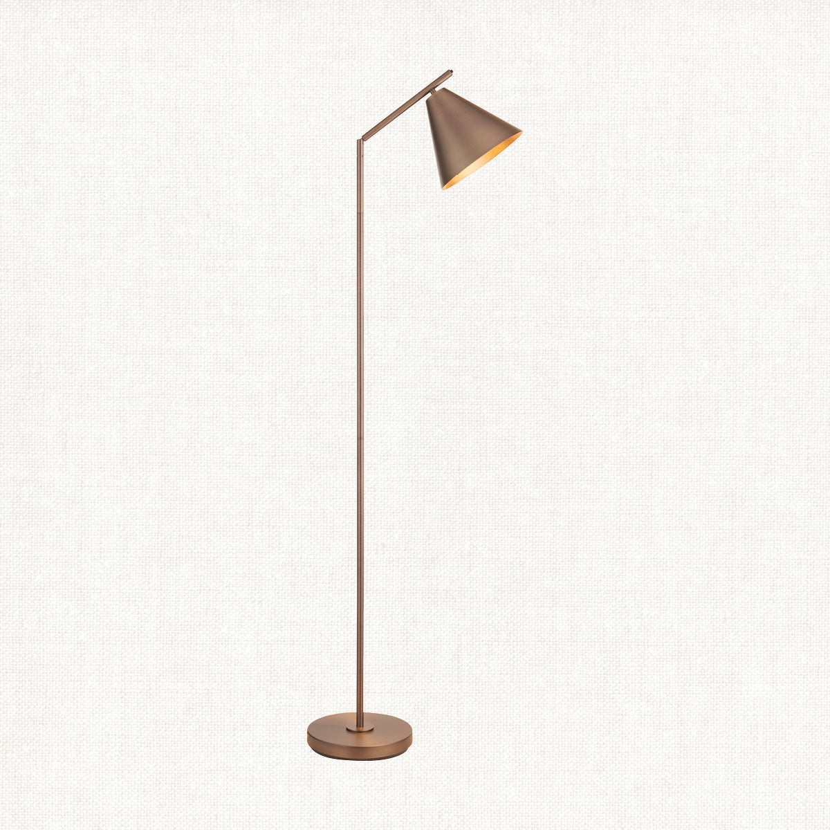 Brushed antique bronze plate
