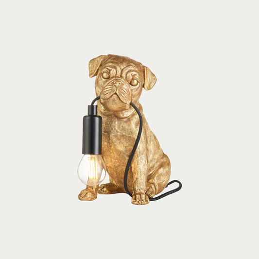 Vintage gold paint & matt black
