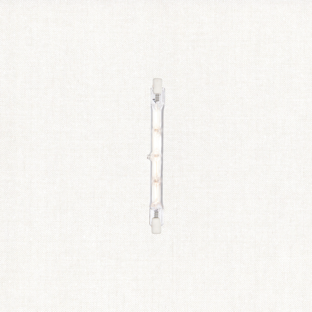 Clear glass & unglazed ceramic