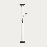Matt black & opal glass