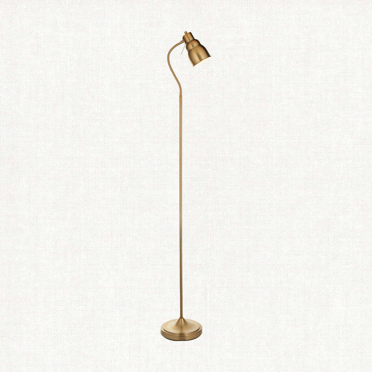 Brushed aged brass plate