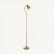 Brushed aged brass plate