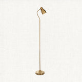 Brushed aged brass plate