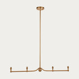 Brushed aged brass plate