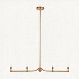 Brushed aged brass plate