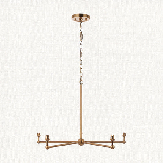 Brushed aged brass plate