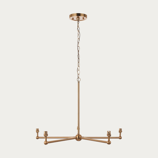 Brushed aged brass plate