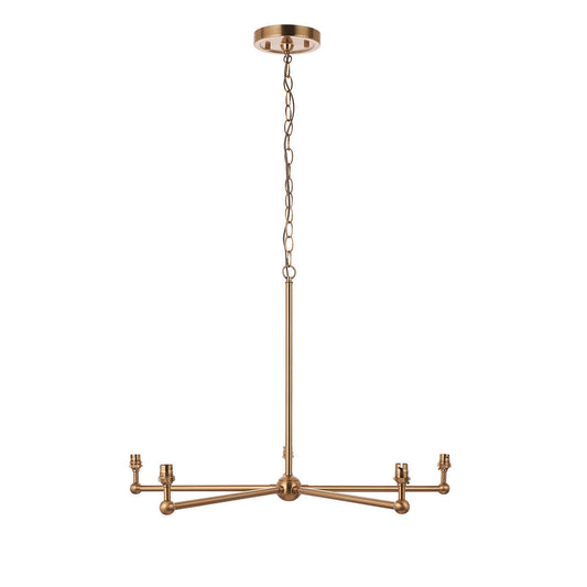 Brushed aged brass plate